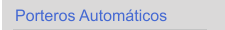 Porteros Autom&aacute;ticos